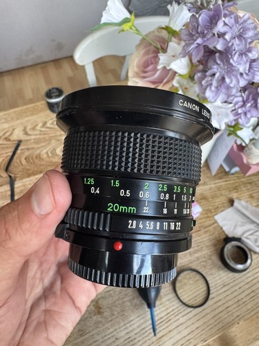 Canon 20mm 8 - canon, fd