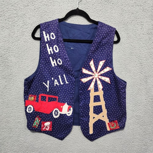 Gilet natalizio vintage - , fatto