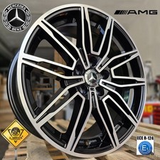 ✅S+ KIT 4 Cerchi In Lega 18 Compatibili con Mercedes Classe A B C E GLA GLB CLA