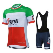 Completo Ciclismo Segafredo Italia estivo MTB set abbigliamento divisa Gel 20 D