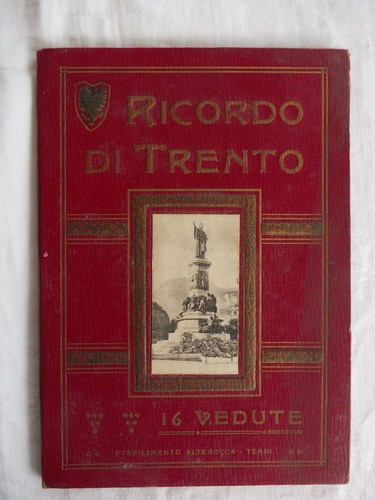 Ricordo trento vedute - di,