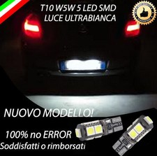 COPPIA LUCI TARGA 9 LED PER