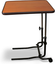 Tavolino Da Letto Regolabile in Altezza E Inclinazione, Con Ruote, per Mangiare,