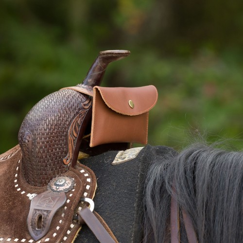 Genuine leather horse saddle - genuine,