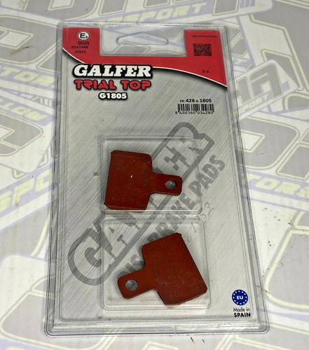 Galfer trial rear brake - galfer, pads