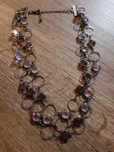 Purple bezel set stationed - set,