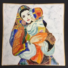 LARGE PLATE SARDINIAN CERAMIC