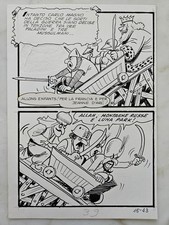Milo MANARA tavola originale