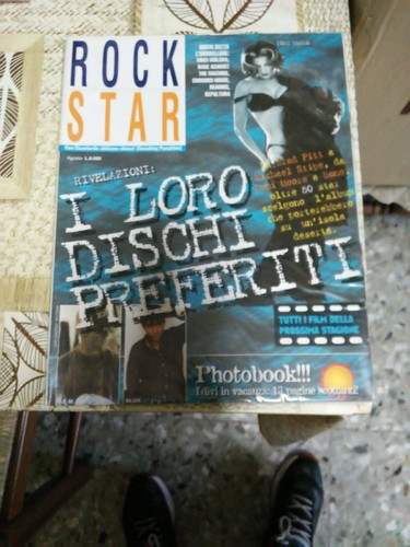 Rivista rock star del - "rock, agosto