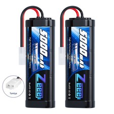2x 7,2V 5000mAh batteria Nimh batteria con Tamiya per RC auto camion barca drone Zeeee