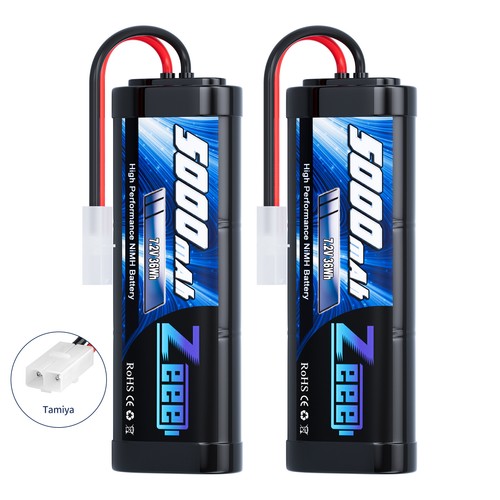 5000mah batteria nimh - 2x,