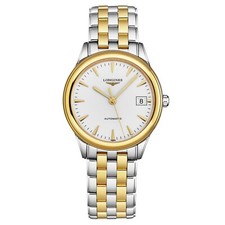 Orologio Longines Donna 'Flagship' Quadrante Argento Automatico L4.774.3.22.7