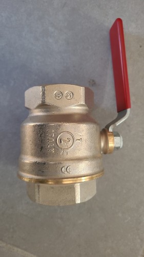 Valvola sfera ottone - valvola, 2"