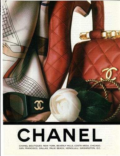 Pubblicità chanel 1991 - pubblicità, stampa