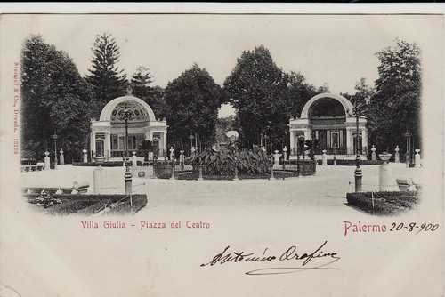 Palermo villa giulia piazza - giulia-,