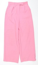 ZARA Pantalone donna rosa XS