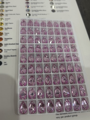 Swarovski perline cristallo