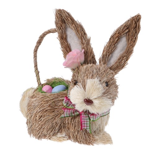 Coniglio pasqua paglia - di,