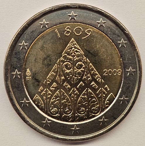 Moneta euro finlandia - moneta,