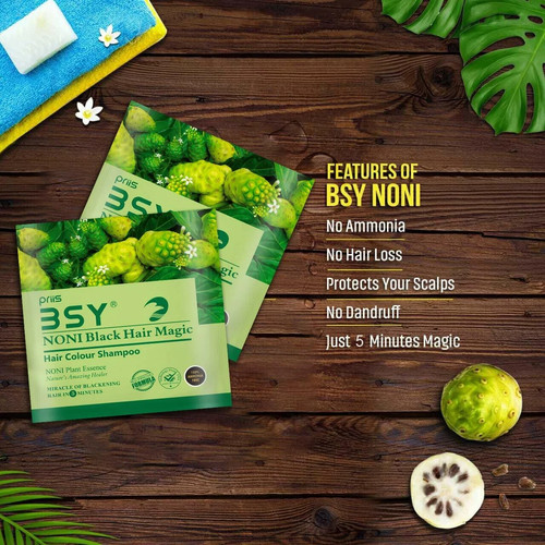 Bsy noni black hair - noni, magic