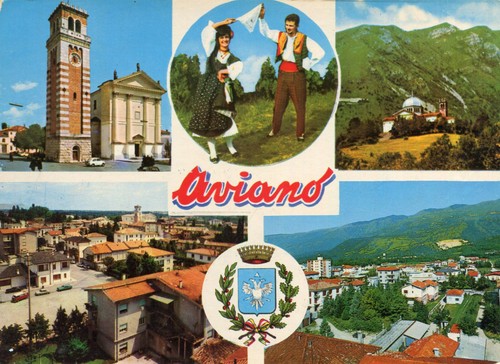 Carte italie aviano multivues - italie,