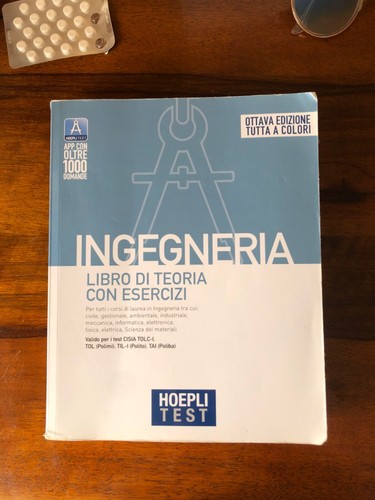 Hoepli test ingegneria libro - hoepli,