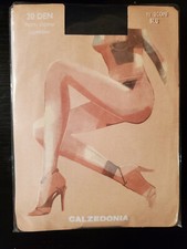 Calzedonia Collant Italiano Trasparente 20 DEN Everyday Comfort Taglia 2 (S) Colore: Blu