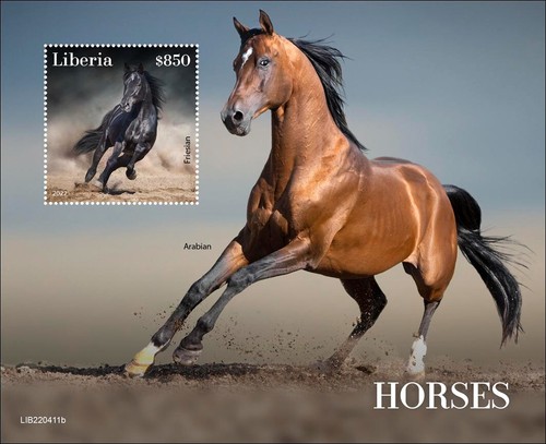 Francobolli cavalli mnh 2022 - francobolli,