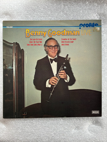 Benny goodman live vinile - goodman,