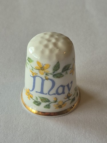 May thimble souvenir vintage - may,