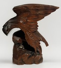 Scultura legno aquila - scultura,