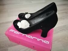 Scarpe donna Fornarina decoltè in pelle scamosciata nero n. 40 Usate solo 1 volt