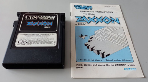 Jeu zaxxon pour - pour, colecovision