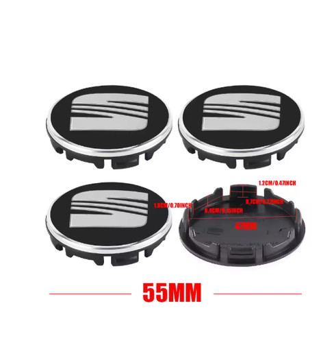 Pezzi 55mm coprimozzi seat - 55mm,
