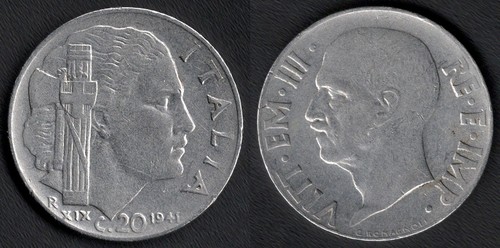 Italia centesimi 1941 - centesimi,,