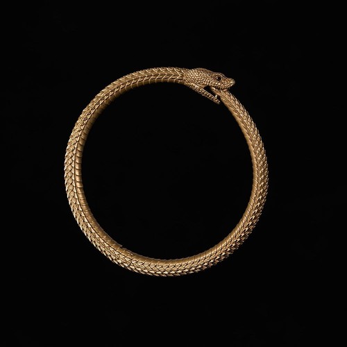 Bracciale serpente ouroboros - bracciale,