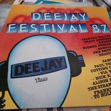DISCO INTROVABILE VINILE 33 GIRI DEEJAY FESTIVAL 87