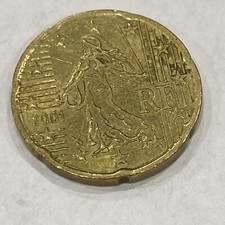 Moneta Euro Francia 20
