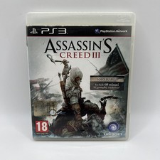 Assassin's Creed III PS3 Sony Playstation 3 PAL ITA gioco usato COMPLETO