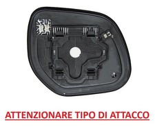 VETRO SPECCHIO RETROVISORE DX