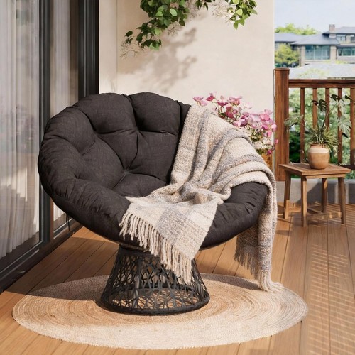 Poltrona rattan papasan - in,