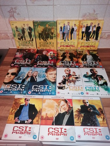 Csi miami seasons dvd box - seasons,