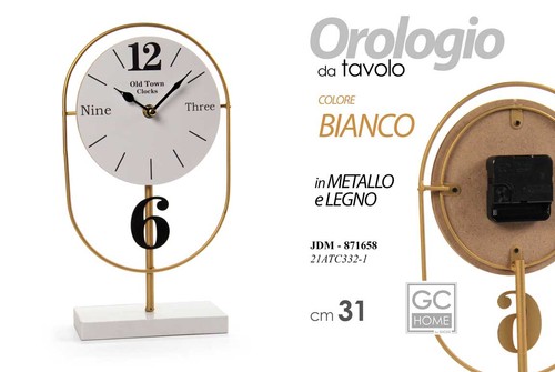 Orologio tavolo moderno - orologio,