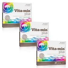 VITA-MIN PLUS - 30-90 Capsule -Supporta Sistema Immunitario - Salute Ossa, Pelle, Unghie