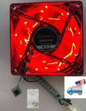 NEW Enermax 80mmx25mm Red LED