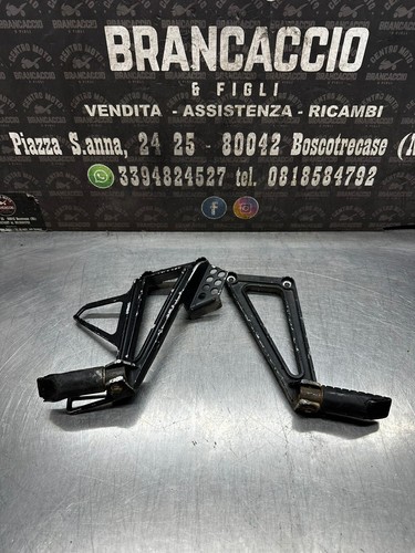 Coppia staffe pedane - coppia,