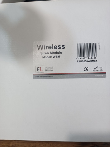 Modulo sirena wireless