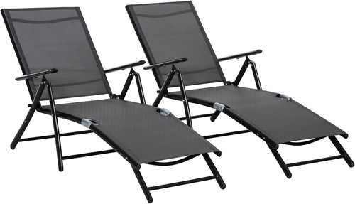 Set sedie sdraio giardino - set, 2
