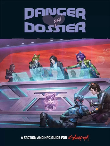 Rpg book danger gal - book,