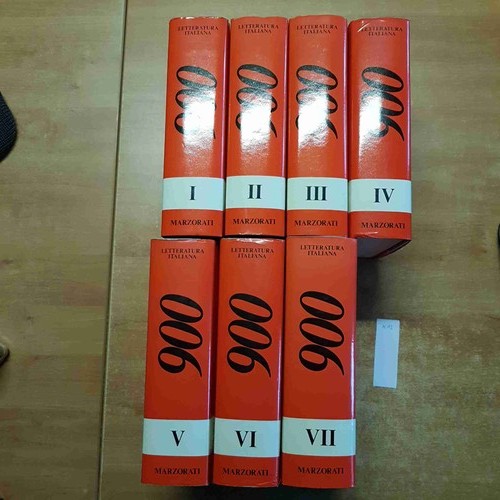 Letteratura italiana 900 - italiana,